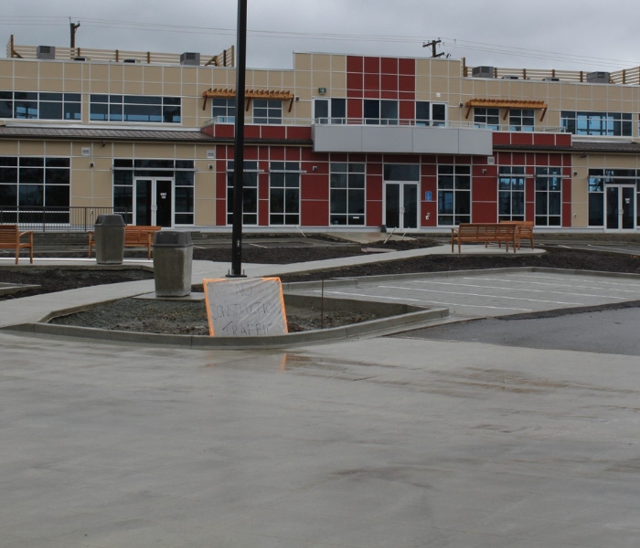 Construction at Morgan Crossing site in full swing for the Isle of Mann development project.