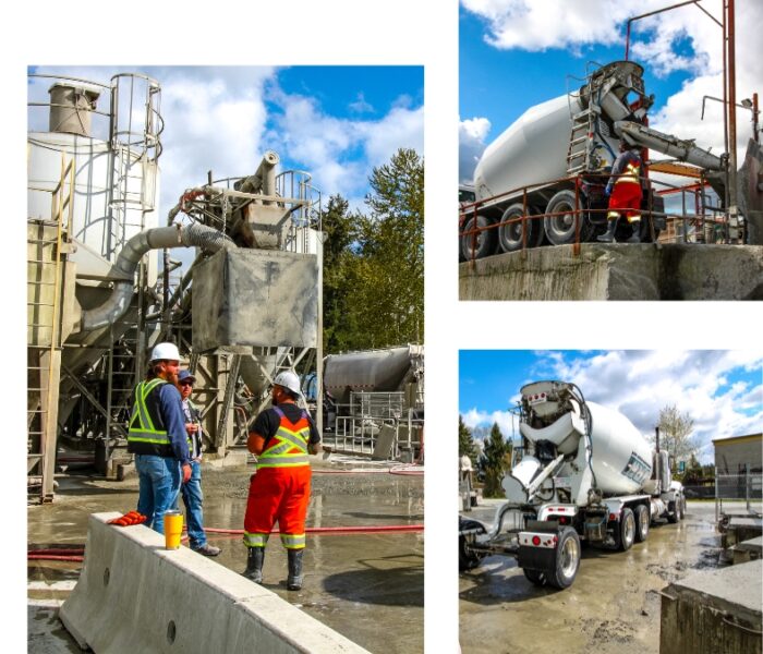 Concrete suppliers delivering ready-mix for commercial projects in Vancouver